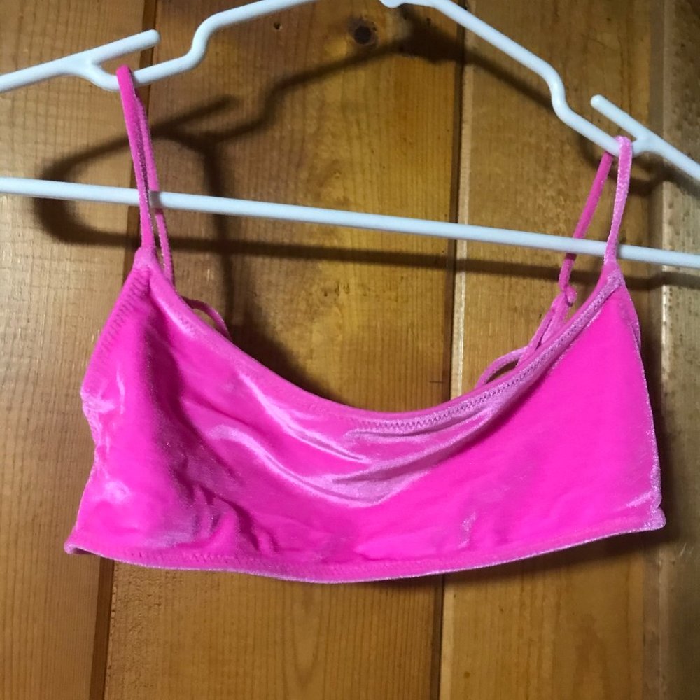 Triangl Pink Velvet Bikini